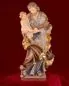 Preview: Heiliger Josef mit Kind Holzfigur 30 cm bemalt