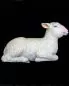 Preview: Schaf liegend für 90 cm Figuren holzgeschnitz
