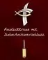 Preview: Priesterkreuz Fischsymbol 25 x 19 mm Anstecknadel