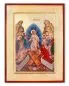 Preview: Ikone Auferstehung Christi Siebdruck 18 x 24 cm