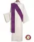 Preview: Diakonstola violett & weiß byzantinisch 210 cm lang