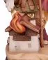 Preview: Heiliger Florian mit Haus Holzfigur 30 cm bemalt