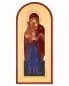 Preview: Ikone byzantinisch 42x19 cm Madonna mit Jesukind