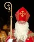 Preview: Nikolausstab Abschluss Bischofkrümme aus Messing