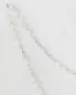 Preview: Rosenkranz versilbert gekettelt Perle 5 mm Ø Perlmutt