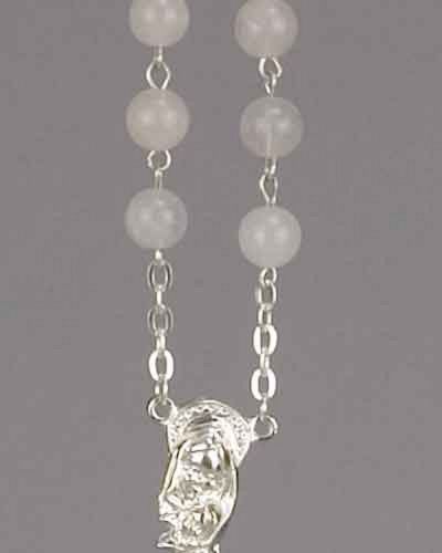 Rosenkranz mit Rosenquarzperlen