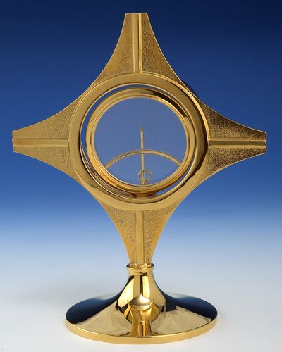 Custodia in the form of a cross
