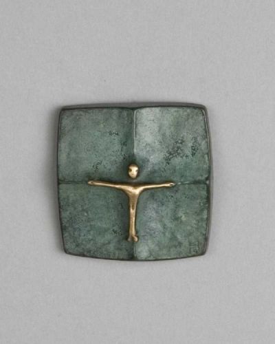 Kreuzplakette 5 x 5 cm
