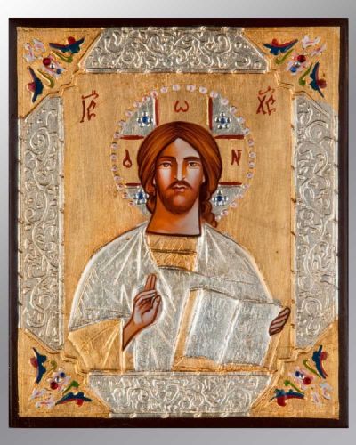 Ikone Christus Pantokrator 32 x 44 cm