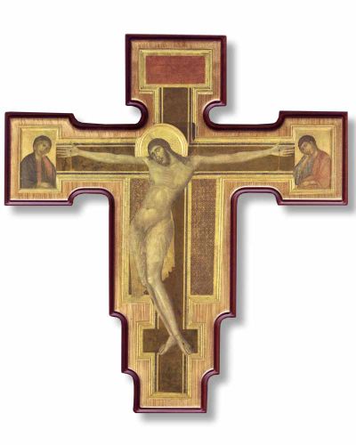 Wandkreuz Ikone 20 x 21 cm