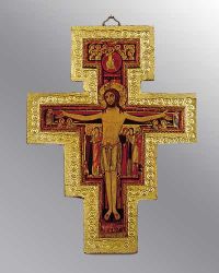 Franziskuskreuz 19 x 15 cm