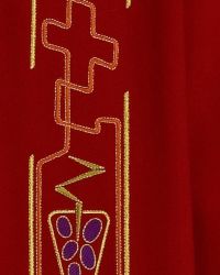 Chasuble red