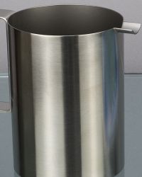 Stainless steel ewer, 12 cm high