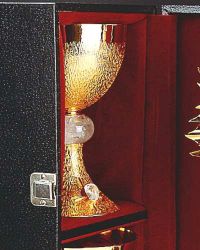 Case for chalice and host bowl