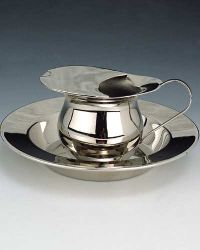 Lavabo set, nickel-plated