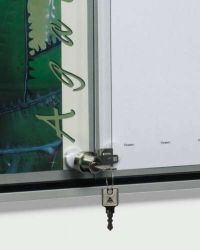 Flachschaukasten mit Schiebet�ren 500 x 377