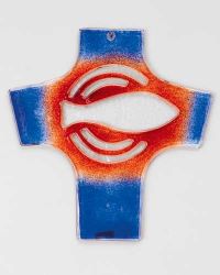 Glaskreuz - Wandkreuz 