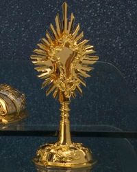 Reliquiar mit ausges�gtem Strahlenkranz