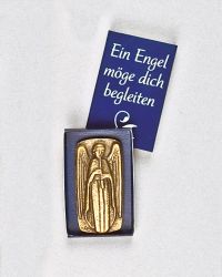 Bronzerelief "Ein Engel m�ge dich begleiten"