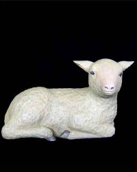Lamm liegend - 180 cm-Figur