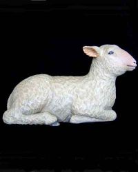 Schaf liegend - 180 cm-Figur