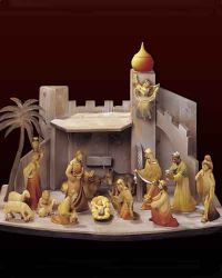 Krippenstall, orientalisch