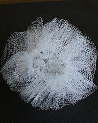 Tropfrosette aus T�ll