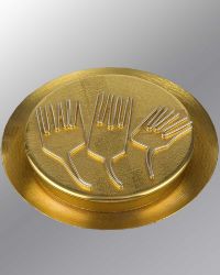 Pyx with grain ornamentation