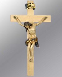 Holzkreuz 160 cm, Christusk�rper „Romerio“