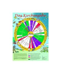 Das Kirchenjahr - Plakat