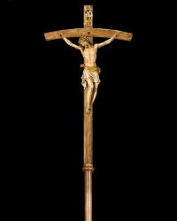 Vortragekreuz mit gebogenem Balken
