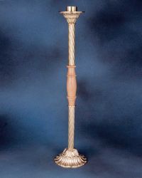 Akolythenleuchter in light, antique design