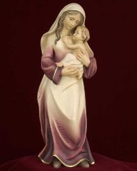 Maria Madonna Holzfigur 28 cm
