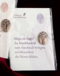 Engel der Dankbarkeit mit Karte