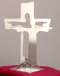 Stehkreuz aus Edelstahl