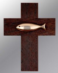 Kreuz aus Wengelholz