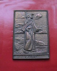Guido Namenstagsplakette 8 x 6 cm