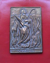 Claudia Bronze 8 x 6 cm