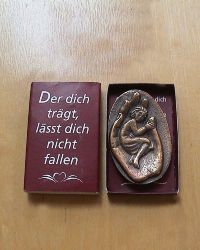 Bleib sein Kind 5 cm Bronzeplakette