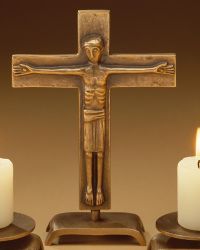 Bronzekreuz 20,5 x 15 cm