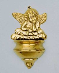 Wandweihkessel Schutzengel, 17 cm hoch
