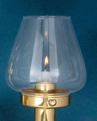 Ersatzglas in Zwiebelform, gro�, 16 cm �
