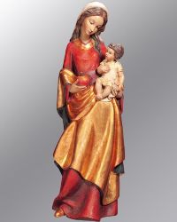 Apfelmadonna mit Jesuskind auf der H�fte 83 cm hoch