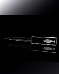 Brief�ffner ICHTYS, Glas, 220 x 25 x 10 mm