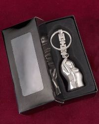 Miniatur "Sch�tzende Hand" als Schl�sselanh�nger