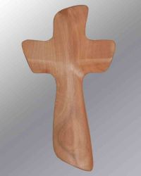 Holzkreuz aus Apfelbaumholz 13 x 22 cm