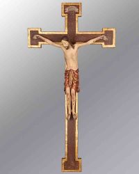 Wandkreuz romanisch, 60cm hoch, Korpus 29 cm