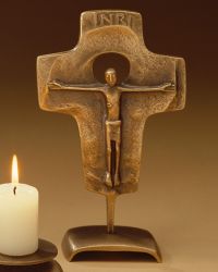 Bronzekreuz 23 x 14 cm