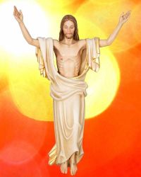 Auferstandener Jesus, coloriert 30 cm