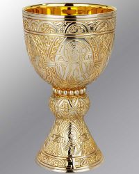 Kelch mit Ornamentik in Anlehnung an den Tassilokelch